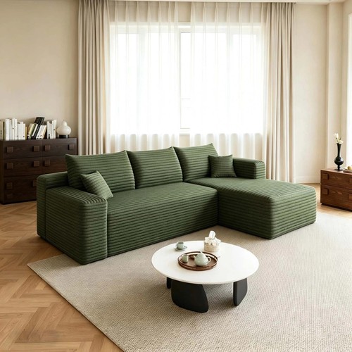 Boneless couch l shape - boneless,