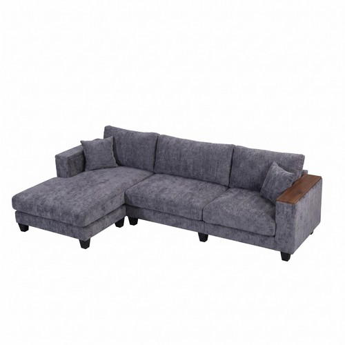 Modern shaped sectional - sectional, sofa