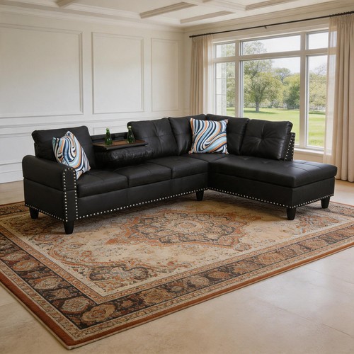Faux leather storage - leather,
